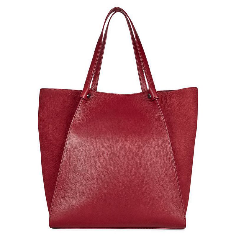 Women ECCO SCULPTURED - Shoulder-Bags Red - India XTGYJI960